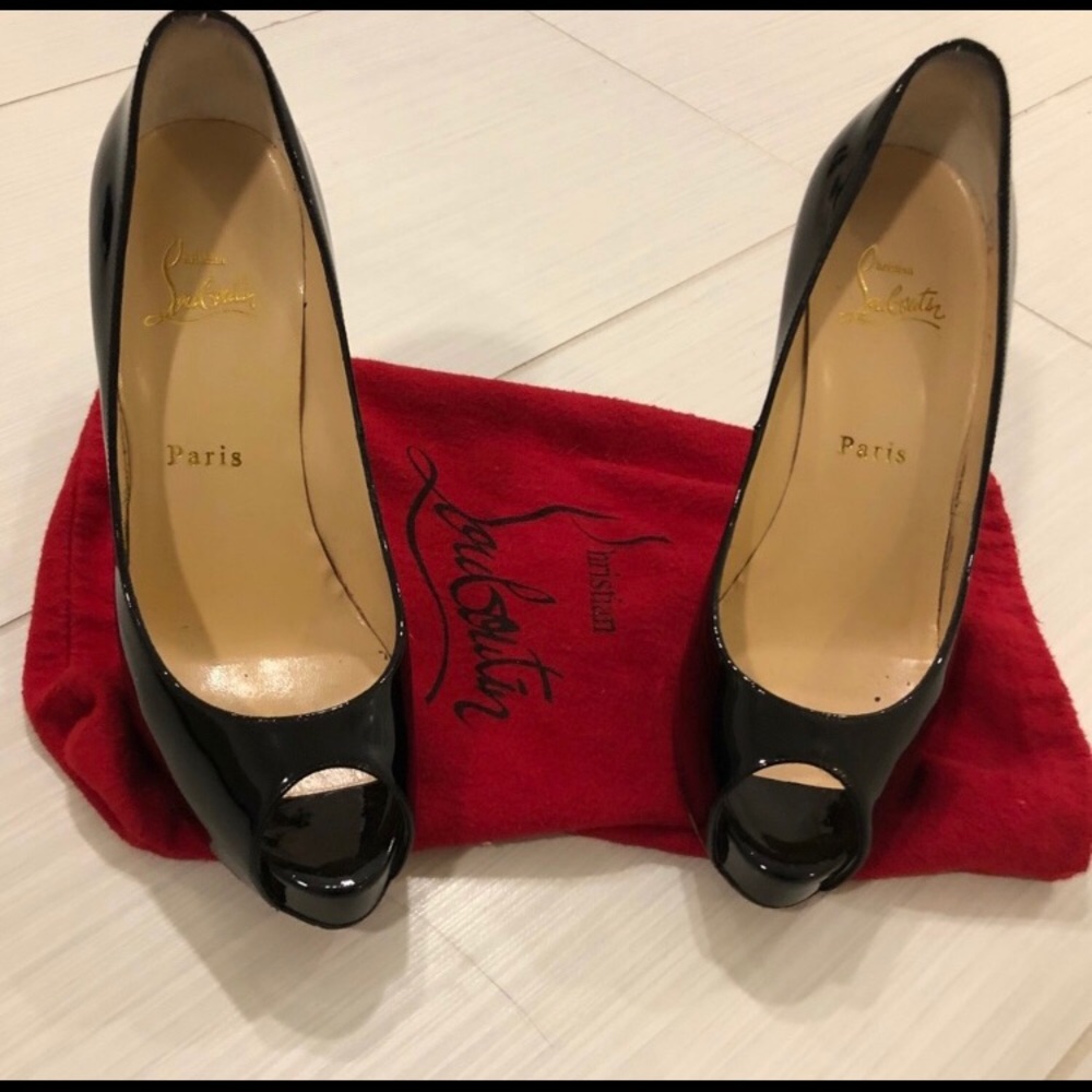 Christian Louboutin Lady Peep 150 Size 8.5